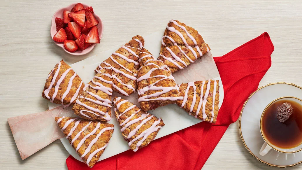 Pink Scones
