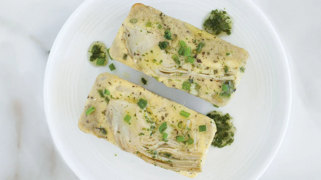 Two-Bite Artichoke Quiche