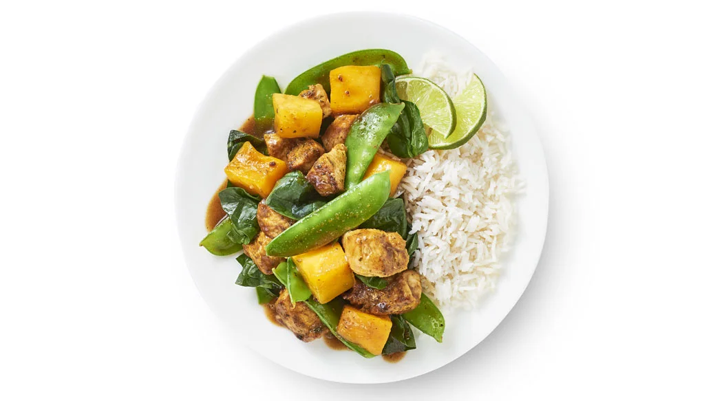 Mango Curry Chicken Stir-Fry