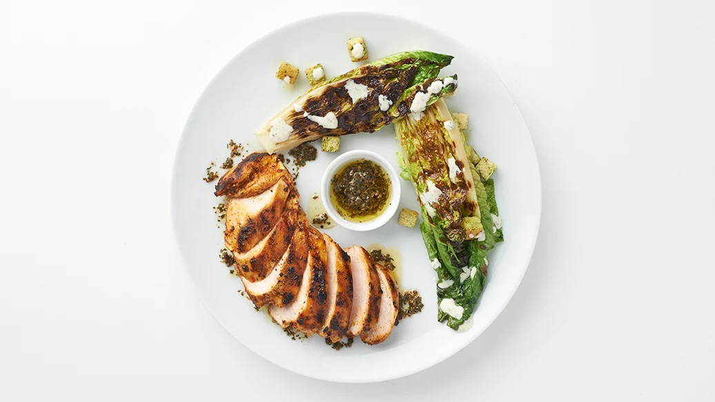 Salade César grillée