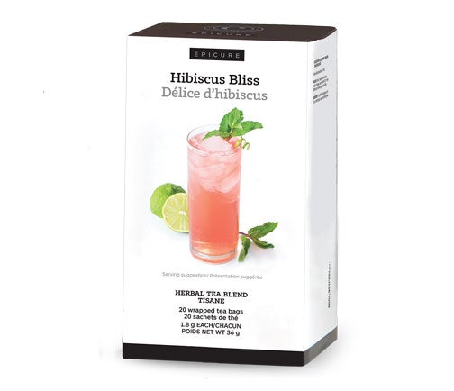 Hibiscus Bliss Herbal Tea Blend (stapeless)