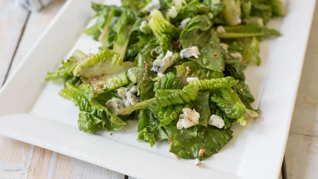 Romaine and Blue Cheese Salad