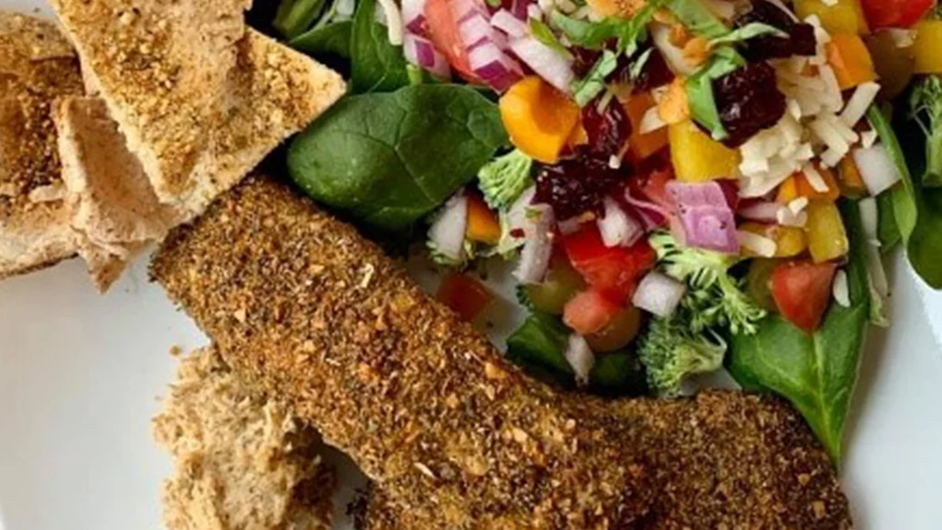 Southern Dilly Crusted Salmon
