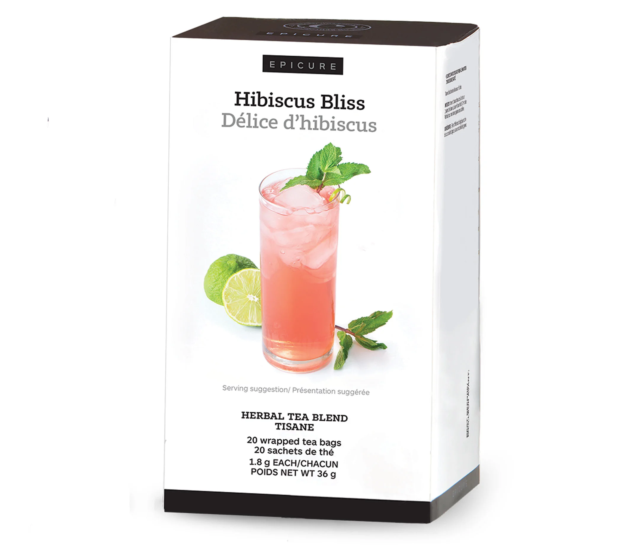Hibiscus Bliss Herbal Tea Blend (stapeless)