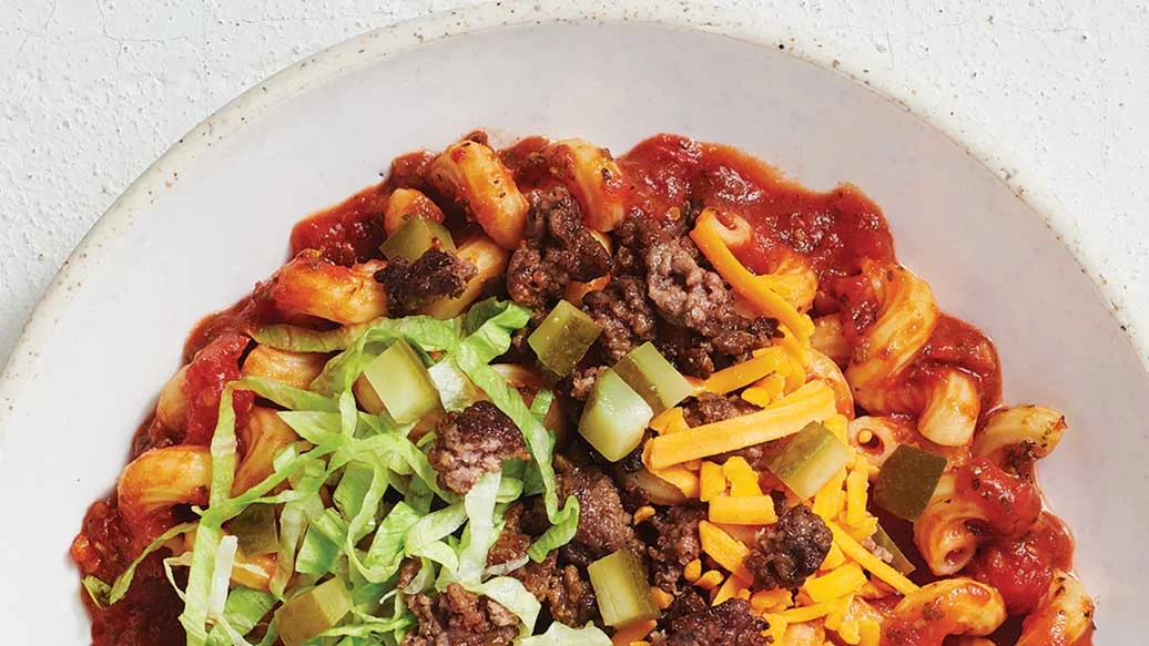 Saucy Hamburger Pasta