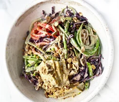 Veggie & Smoked Tofu Soba Noodle Salad