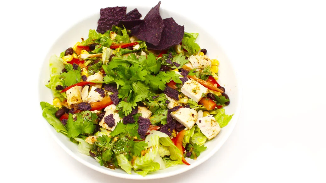 Chicken & Black Bean Taco Salad