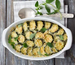 Baked Zucchini with Cheese