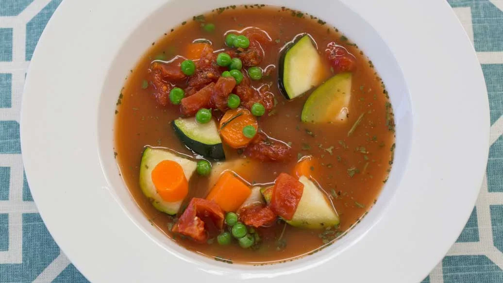 Instant Tomato & Veggie Soup