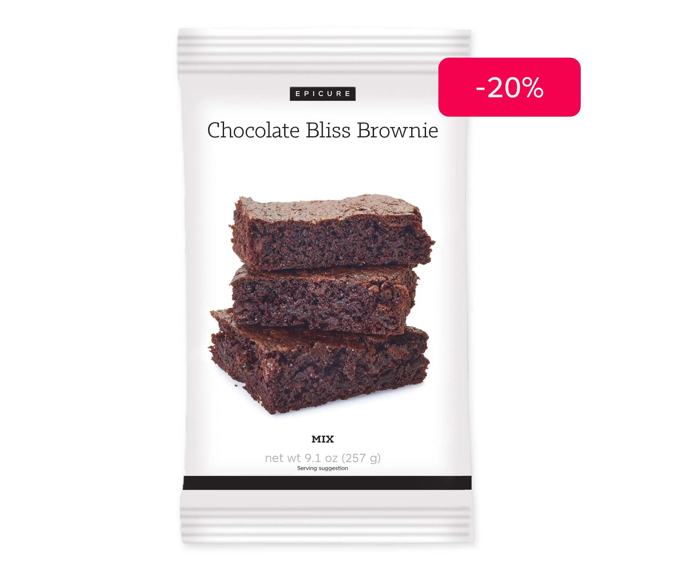 Chocolate Bliss Brownie Mix (Pack of 2)