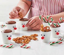 Reindeer Pudding Cups