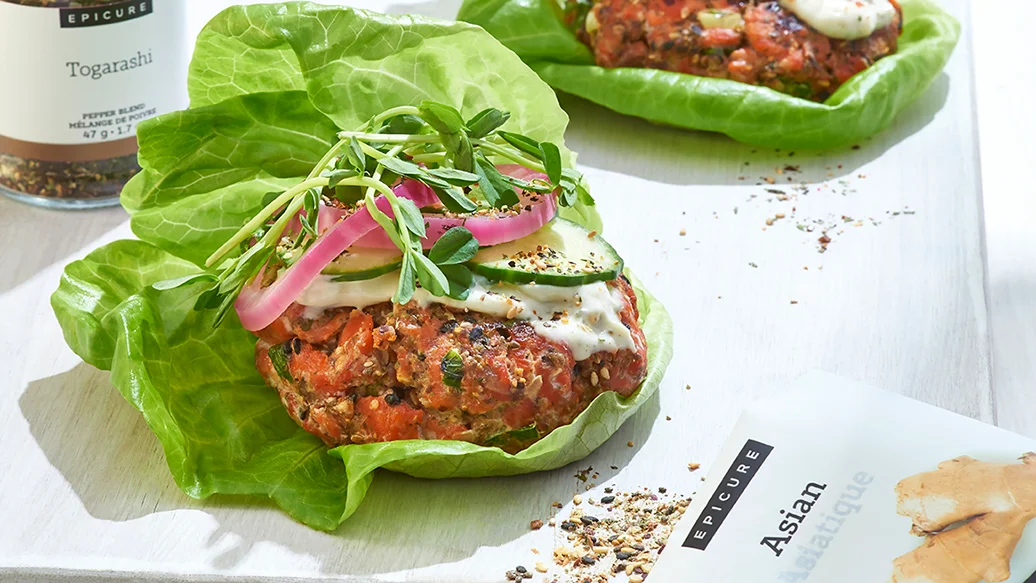 Lettuce Wrapped Fish Cakes