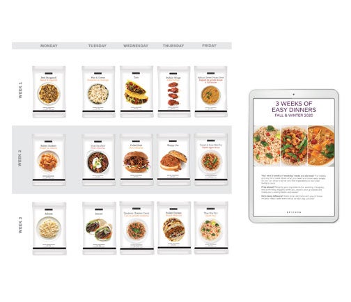 3 Weeks of Easy Dinners Collection (1518771)