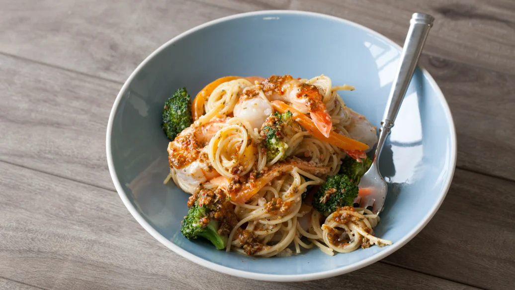 Le Taj Seafood with Angel Hair Pasta