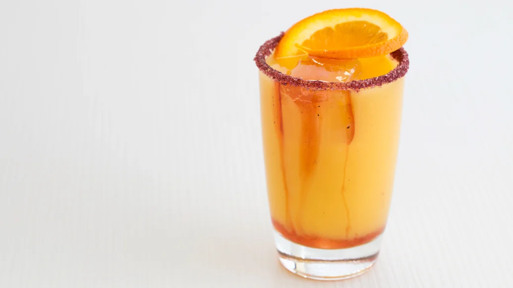 Berry Basil Sunset