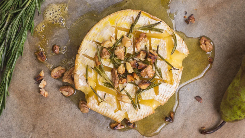 Hot Buttered Pecan Baked Brie