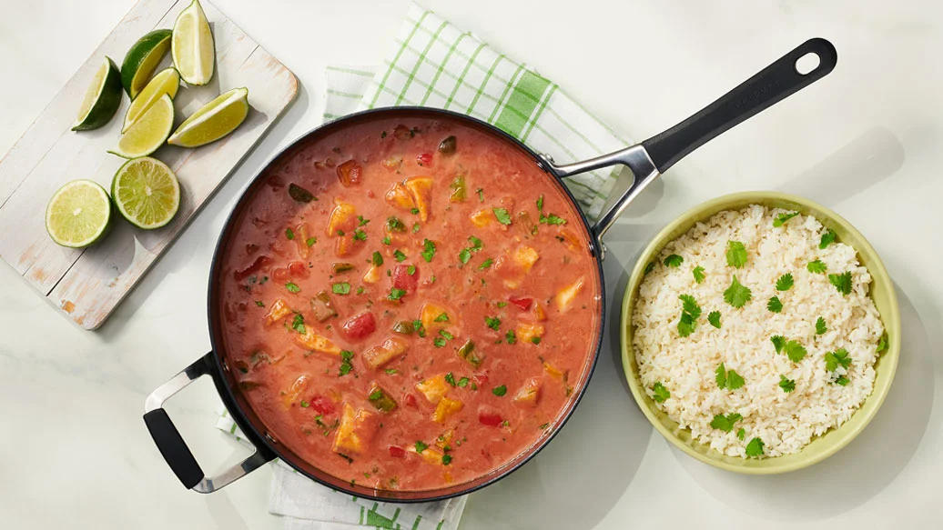 Sweet Pepper & Fish Stew
