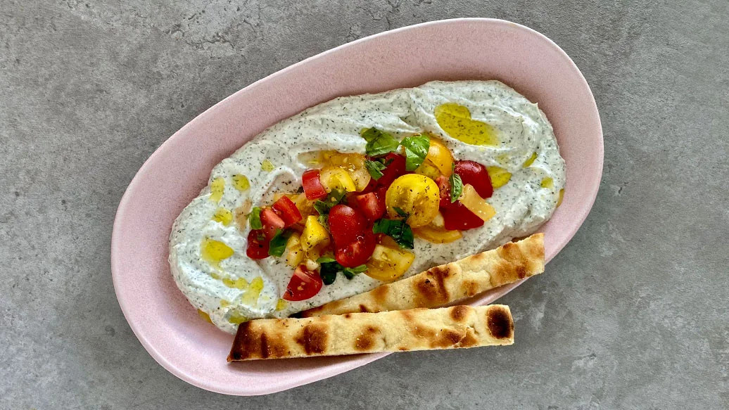 Lemony Whipped Feta