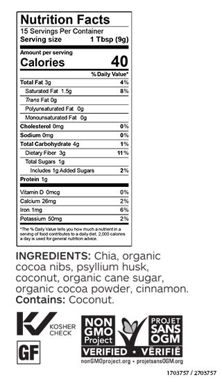 Cocoa Crunch Whole Food Topper