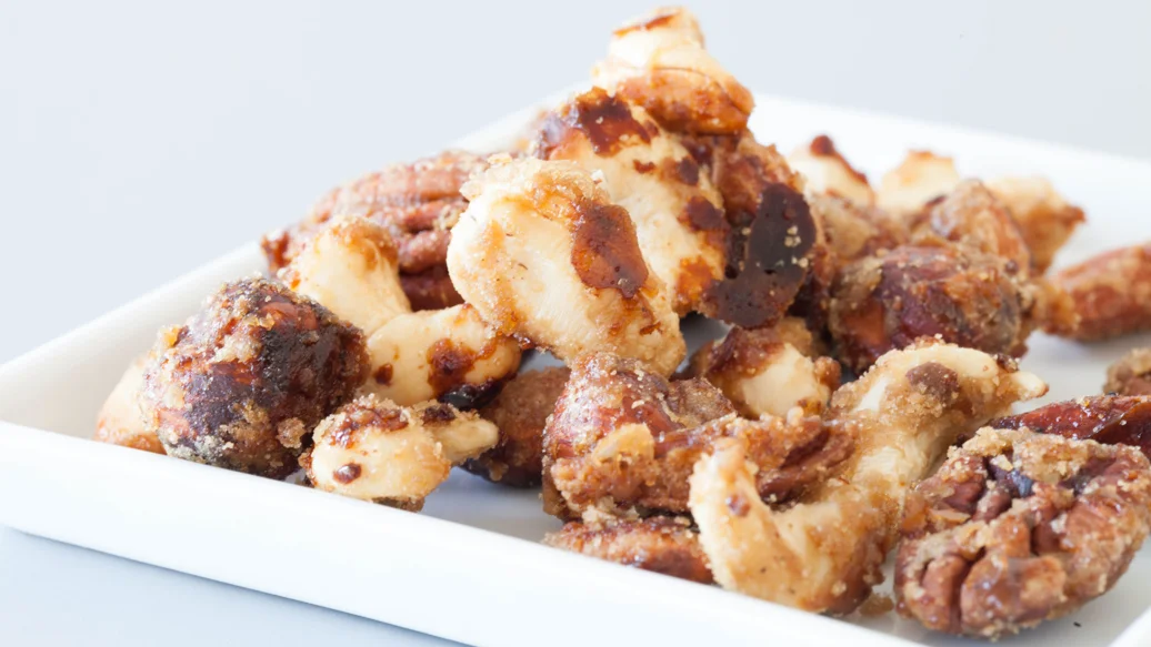 Cinnamon Buttered Mixed Nuts