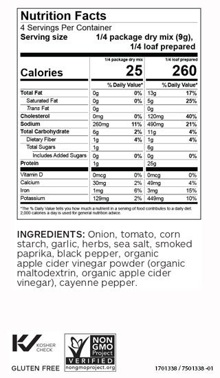 Classic Meatloaf Seasoning (Pack of 3)