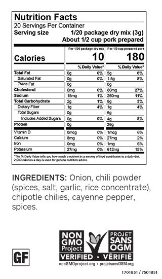 Pulled Pork Seasoning (Pkg of 3)