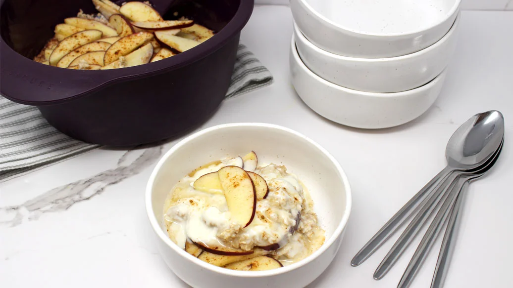 Apple Pie Baked Oats