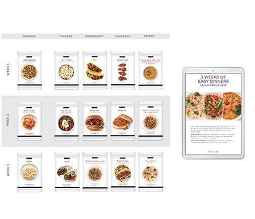 3 Weeks of Easy Dinners Collection