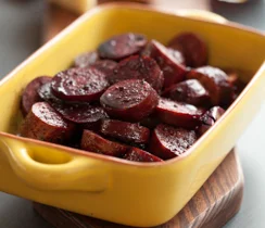 Chorizo Simmered in Spiced Red Wine