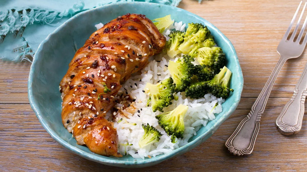 Grilled Chicken Breasts with Heavenly Balsamic Glaze