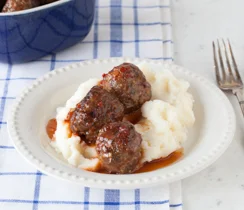 Red Pepper Jelly Meatballs