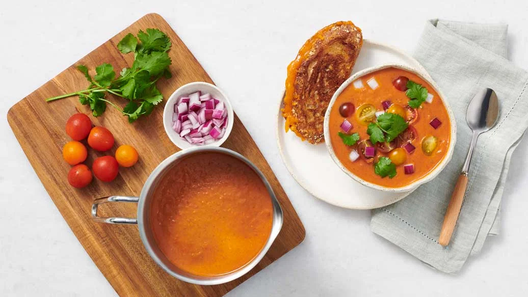 Creamy Mexican-Inspired Tomato Soup