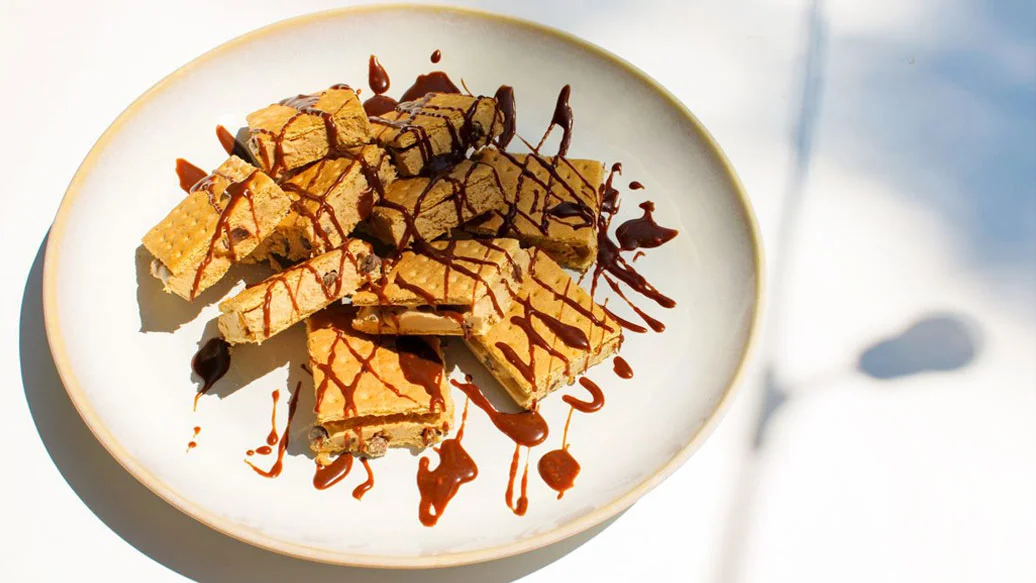 Frozen Salted Caramel S’mores