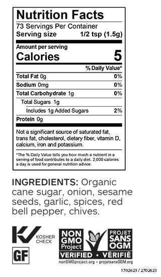 Sesame Ginger Dressing Mix