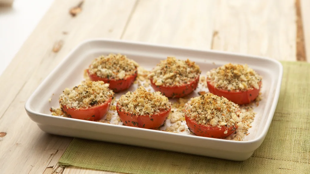 Savoury Tomato Crumble