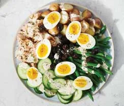 Warm Winter Niçoise Salad