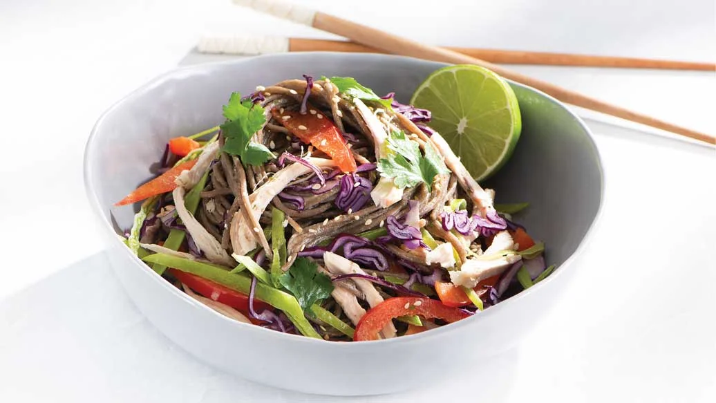 Creamy Miso Noodle Salad