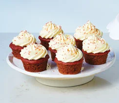 Ruby Red Velvet Cupcakes