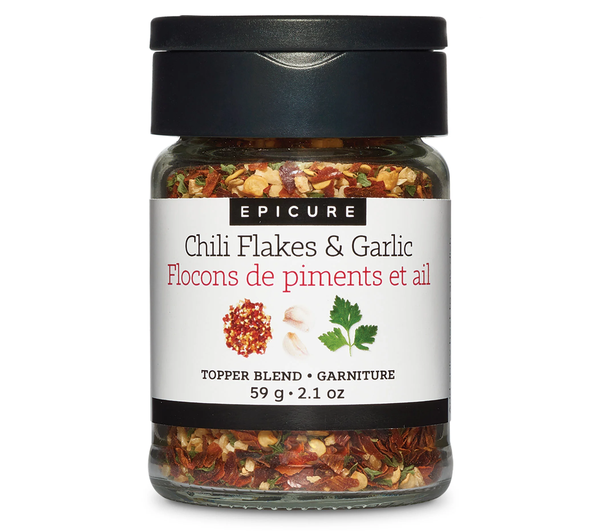 Chili Flakes & Garlic Topper