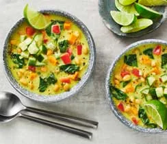 Coconut Curry Lime Soup
