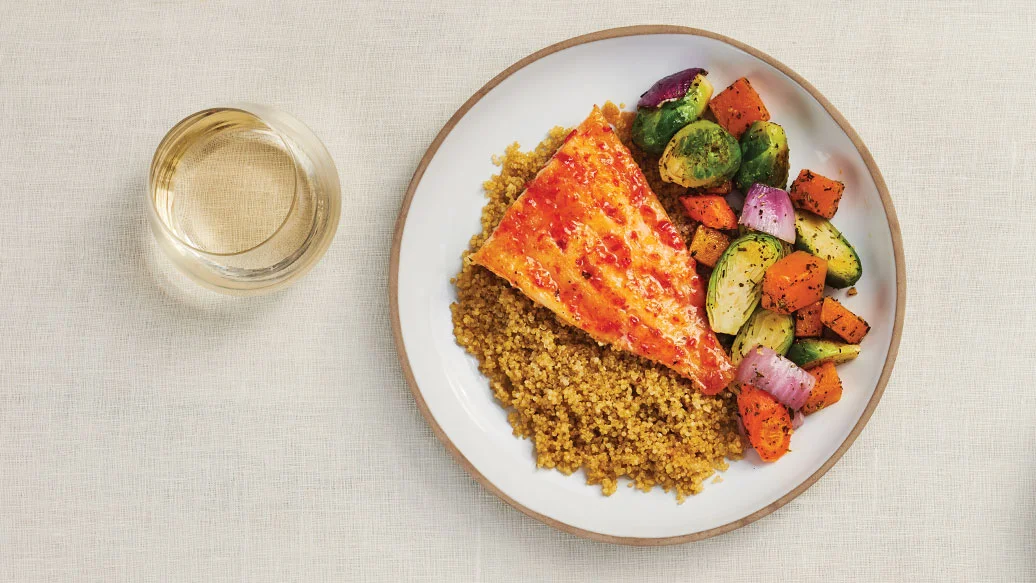 Red Pepper Jelly Glazed Cod