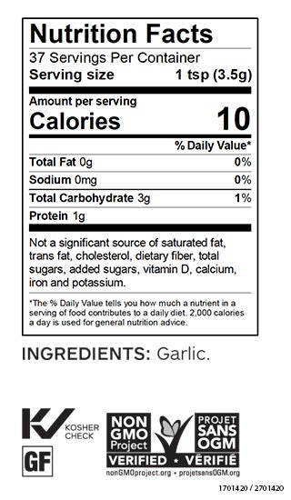 Minced Garlic