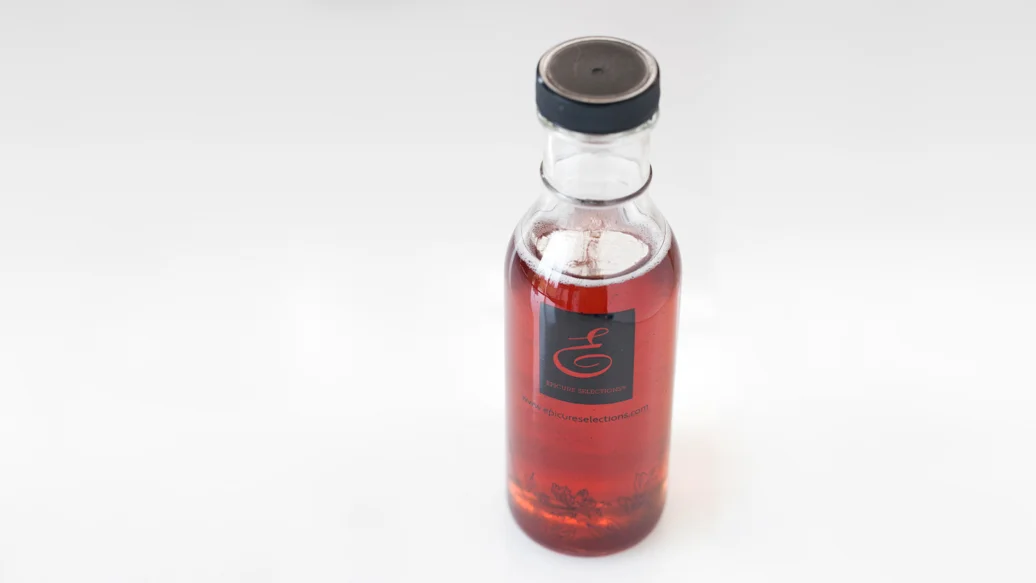 Really Simple Pink Lemonade Herbal Tea Infused Syrup