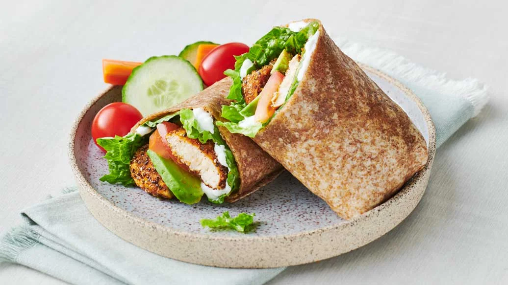 Southern Chicken Wraps