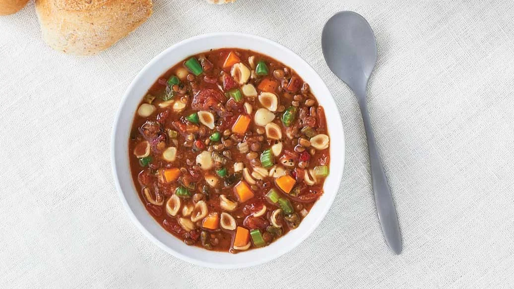 Slow Cooker Hearty Minestrone