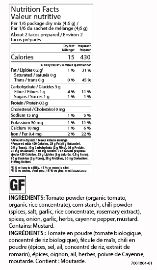 Taco Seasoning (Pack of 3)