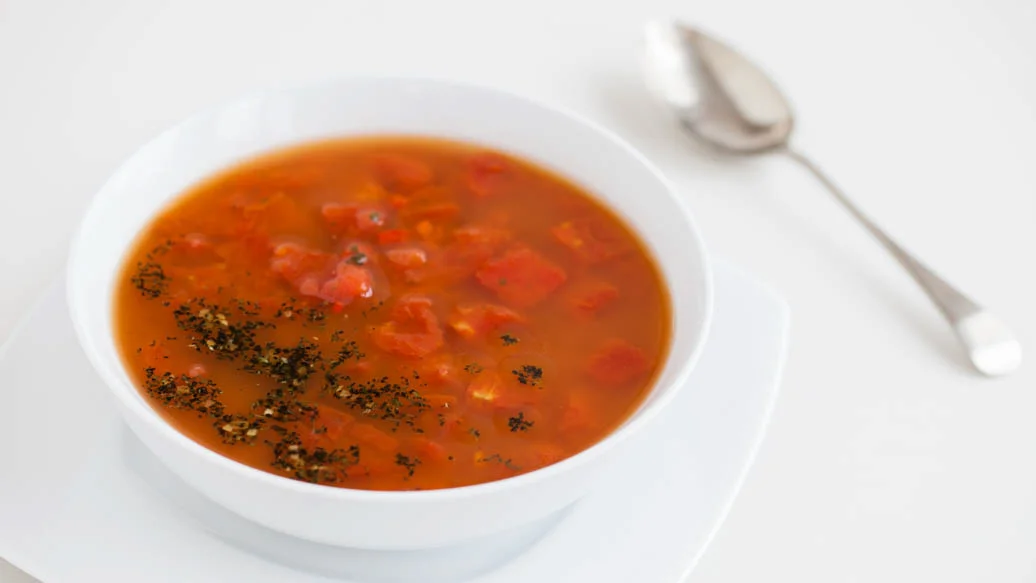 Roasted Red Pepper and Tomato Zuppa