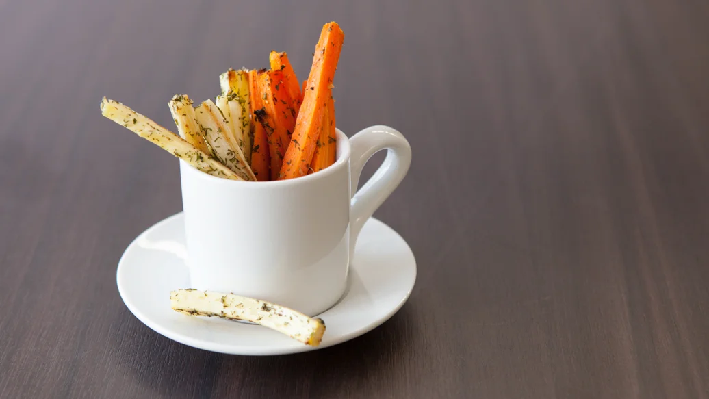 Parsnip & Carrot Oven Fries