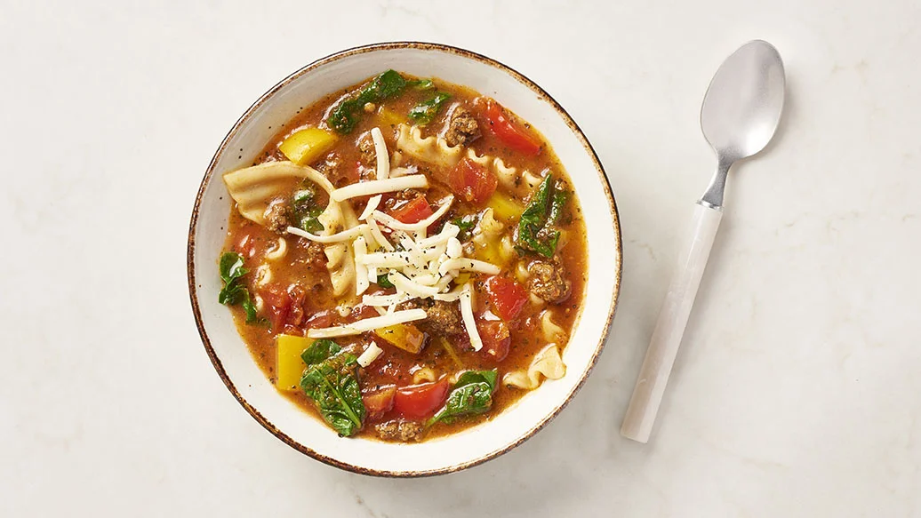 Hearty Lasagna Soup