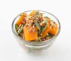 Roasted Squash, Spinach & Rice Salad
